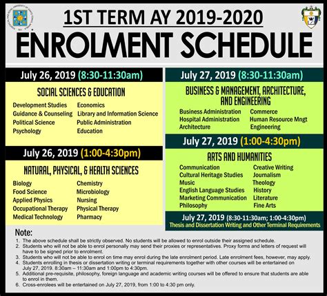 ust course schedule.